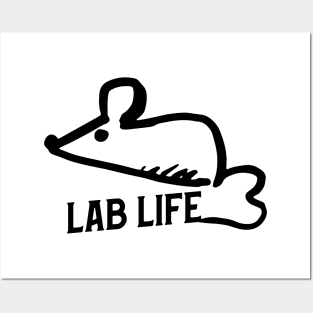 Lab Life Mouse Posters and Art